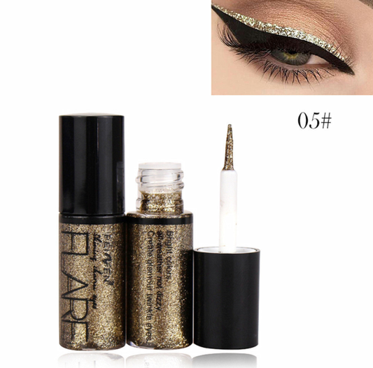 Dazzling Glitter Diamond Eye Liner - Rose Gold