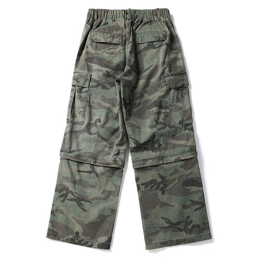 Harajuku Multi-Pocket Camouflage Cargo Pants for Men