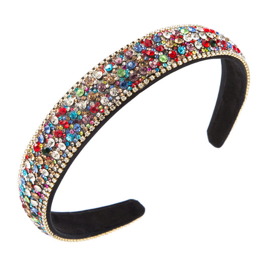 Vibrato Rhinestone Non-Slip Headband