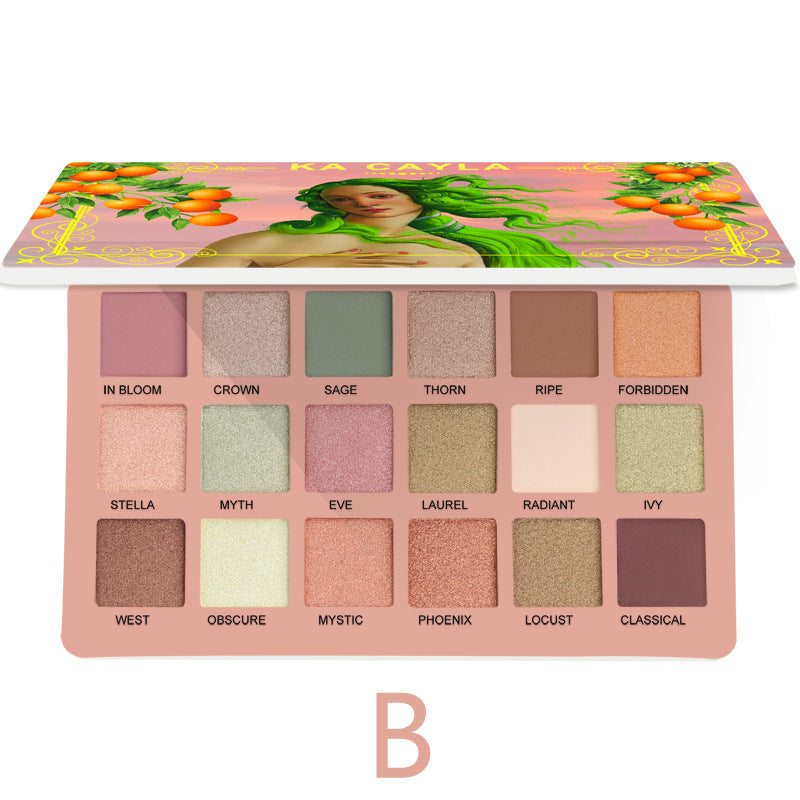 18 Shades of Harajuku Eyeshadow Palette - Matte & Metallic
