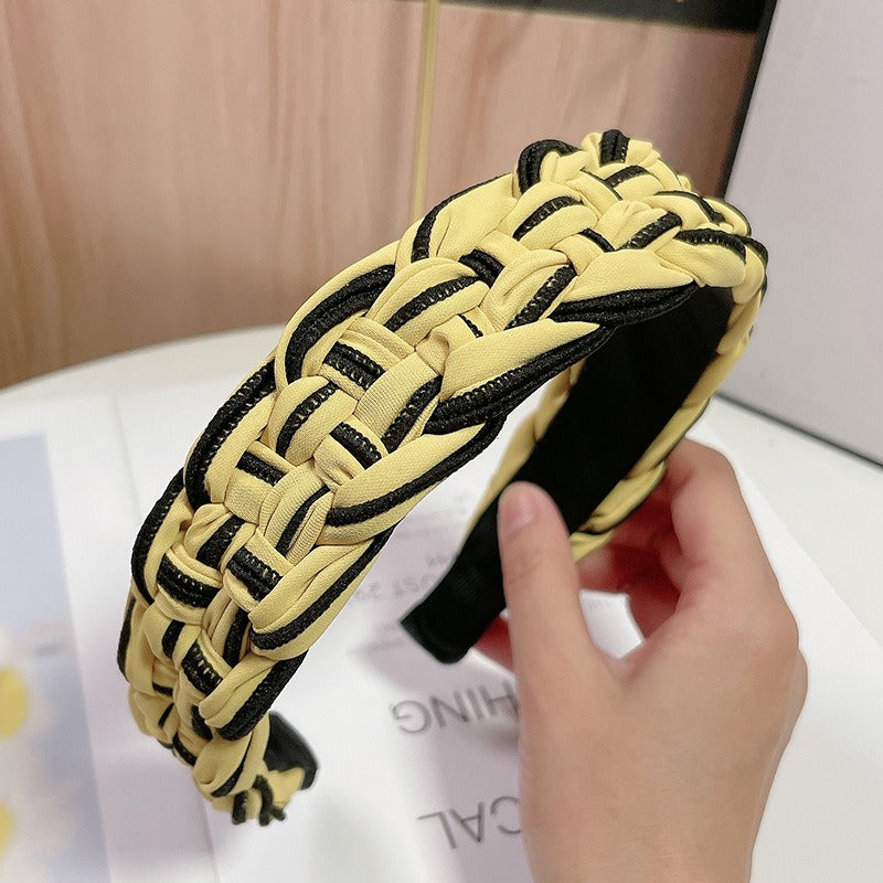 High-End Braided Twist Headband