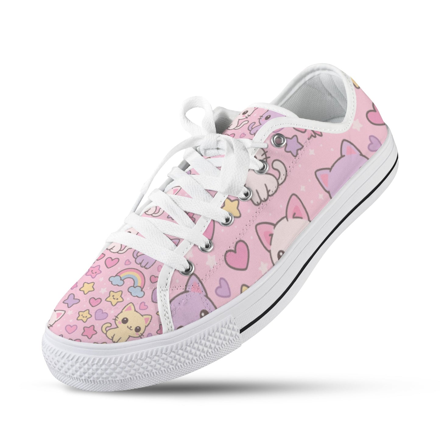 Kawaii Harajuku Low Top Women's Shoes