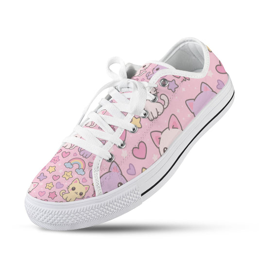 Kawaii Harajuku Low Top Women's Shoes