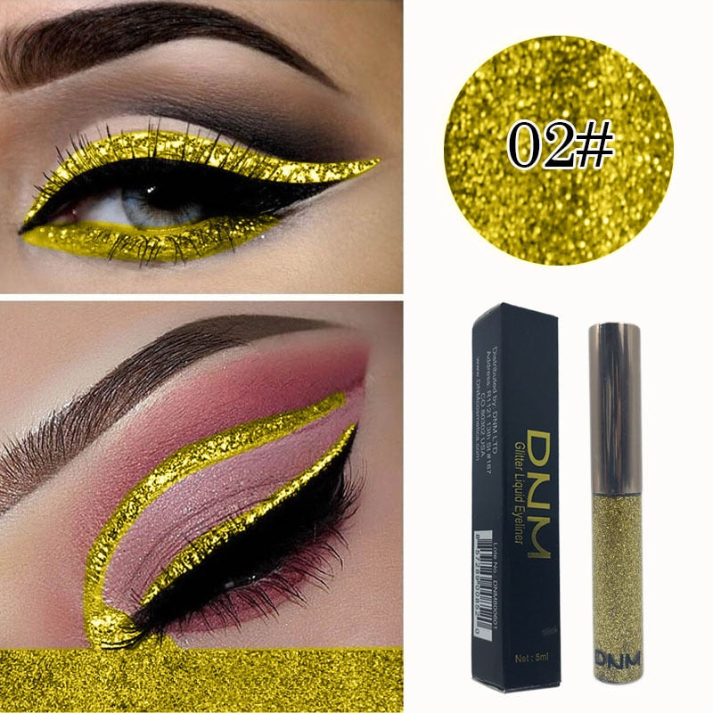 16 Colors Metallic Eyeliner and Eyeshadow Pen