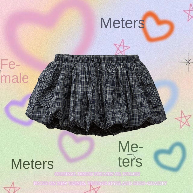 Playful Pleated Mini Skirt - Harajuku Style