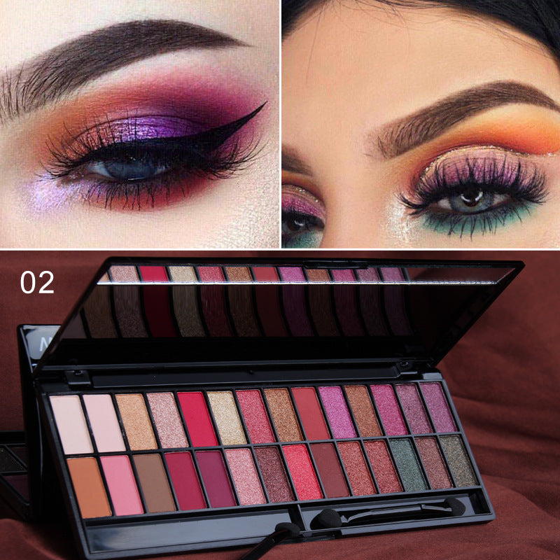 28 Color Playful Eyeshadow Palette for Beginners