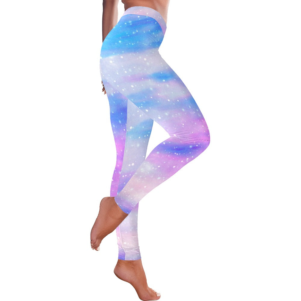 Galaxy Harajuku Women's All-Over Low Rise Leggings