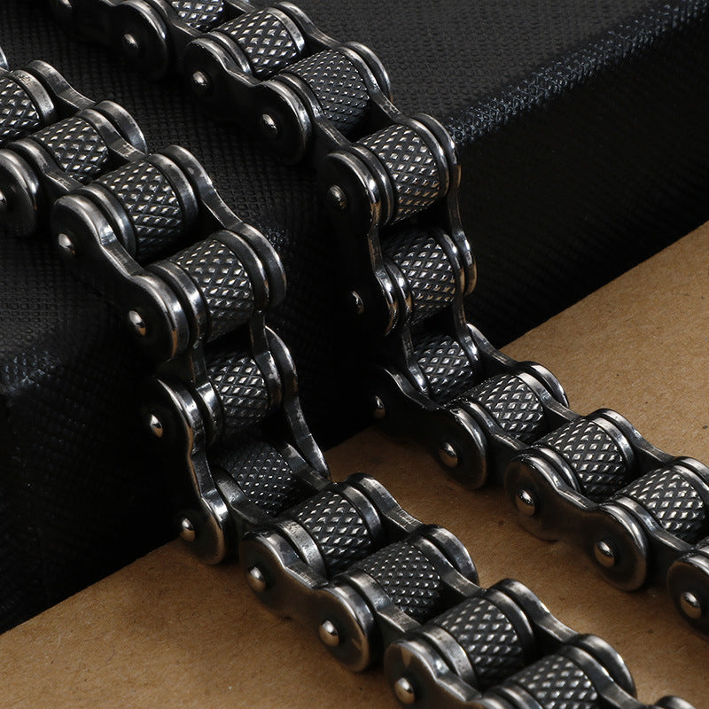 Harajuku Style Bicycle Chain Bracelet for Men