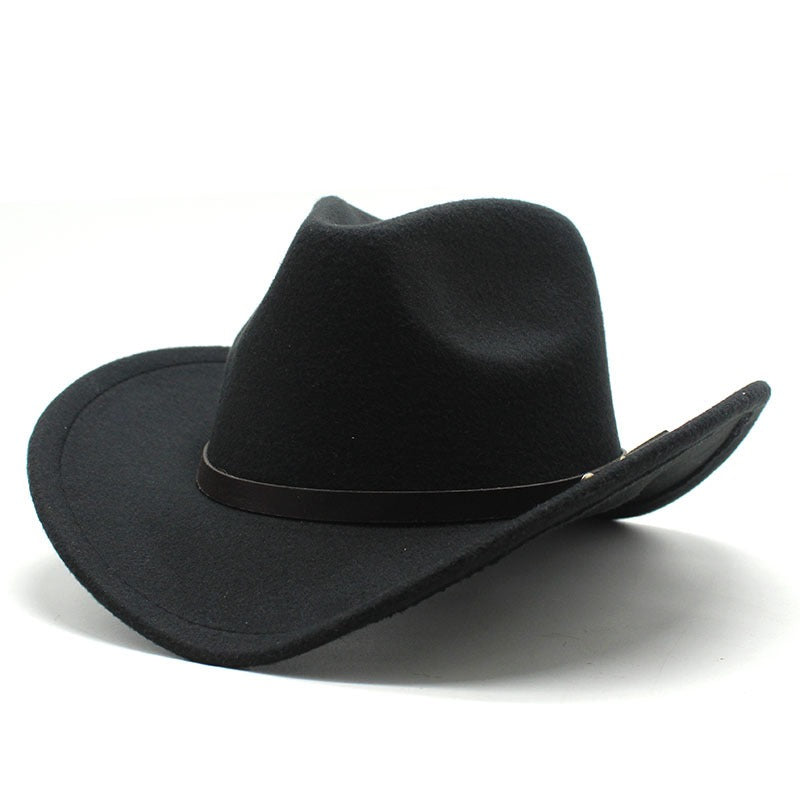 Harajuku Denim Hat – Stylish Western Inspired Felt Hat for All