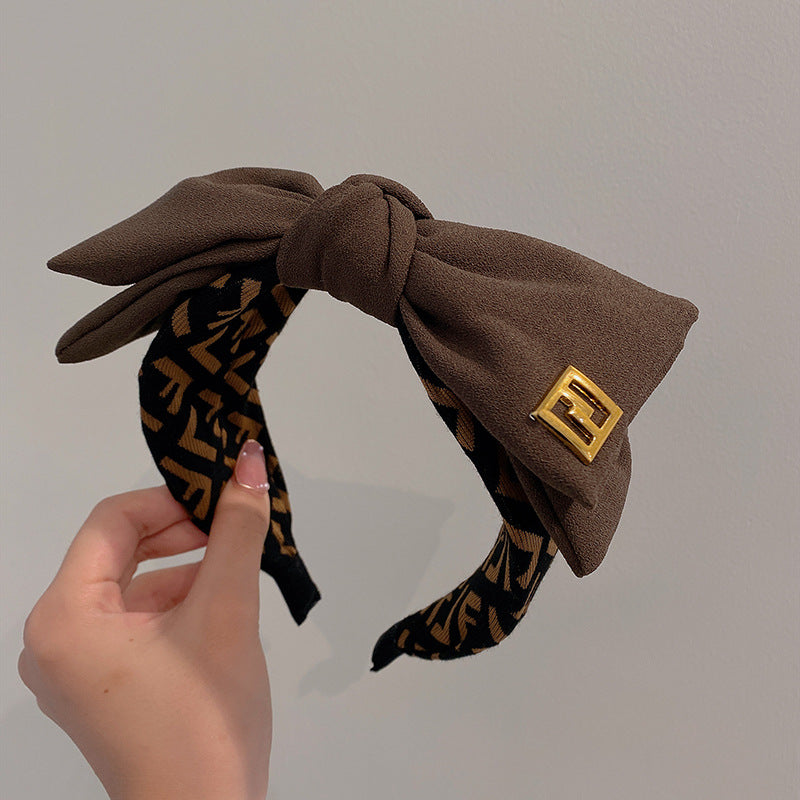 Retro Bow Headband - Harajuku Style