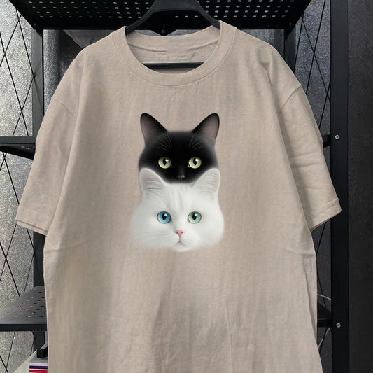 Cute Style Cotton Women's Short Sleeve Fashion Style Top American New Arrival