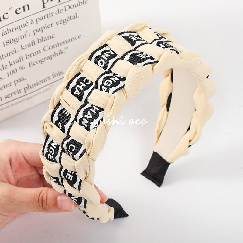 Korean Three-Dimensional Woven Headband