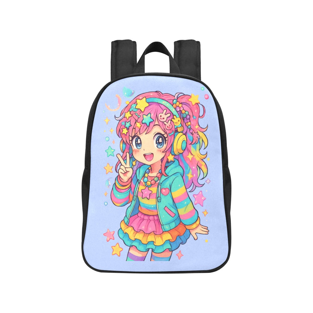 Harajuku Kawaii Cute Anime Girl Canvas Backpack