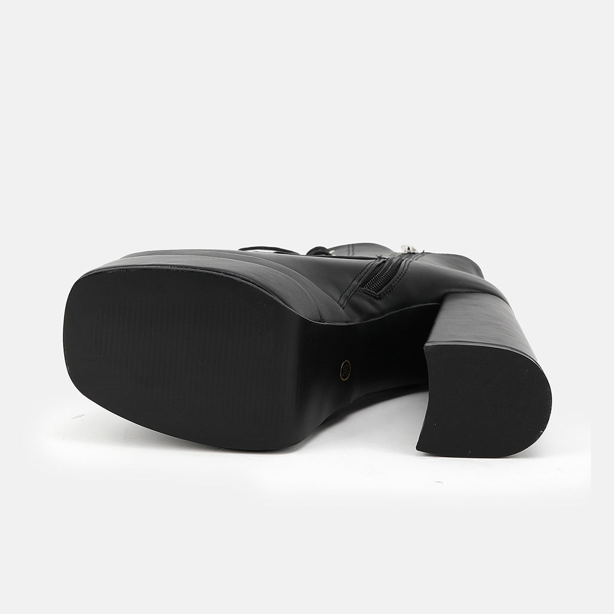 Harajuku Style Large Boots with Thick Heel