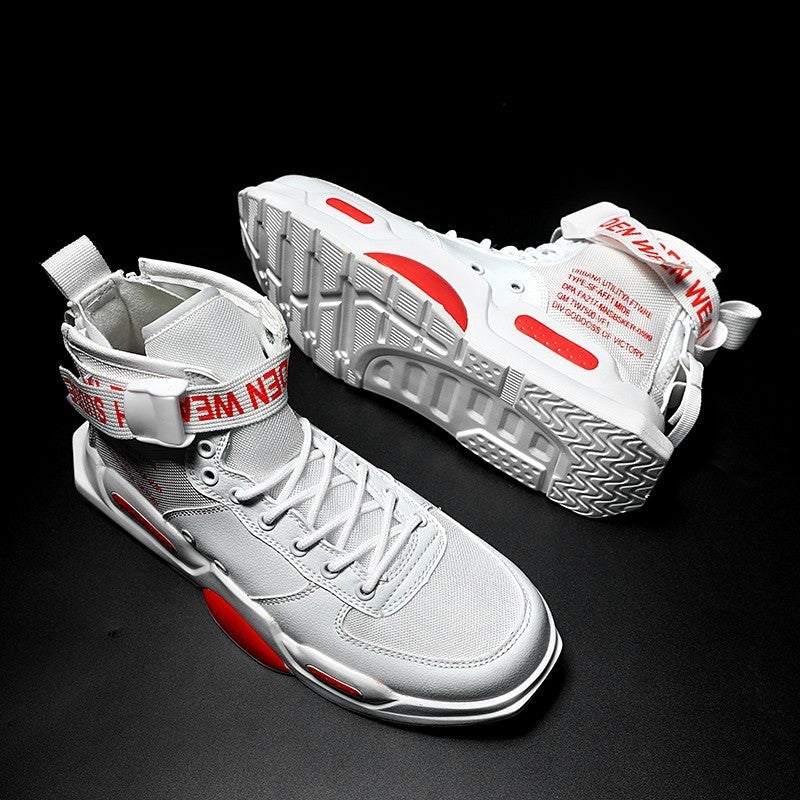 Breathable Mesh Casual Sneakers for Men - Harajuku Style