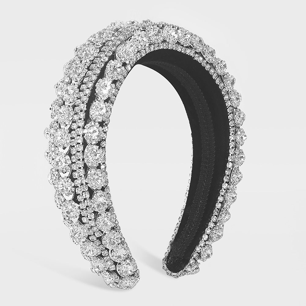 Full Crystal Luxury Rhinestones Headbands for Women