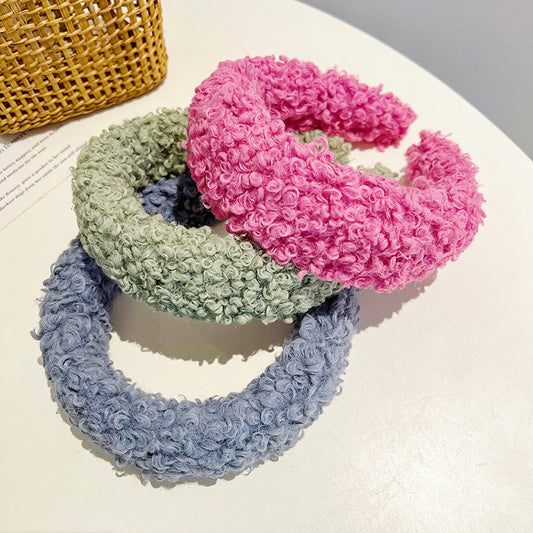 Candy Color Lambswool Hair Band