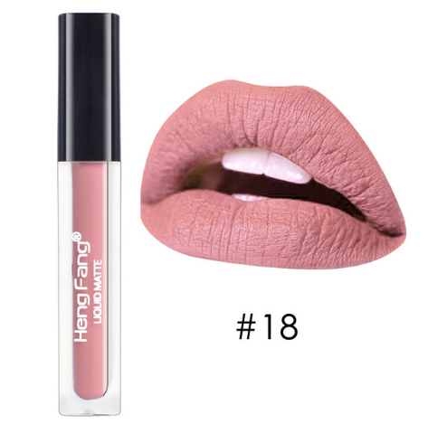 Harajuku Style Long-lasting Waterproof Matte Liquid Lipstick - 20 Colors