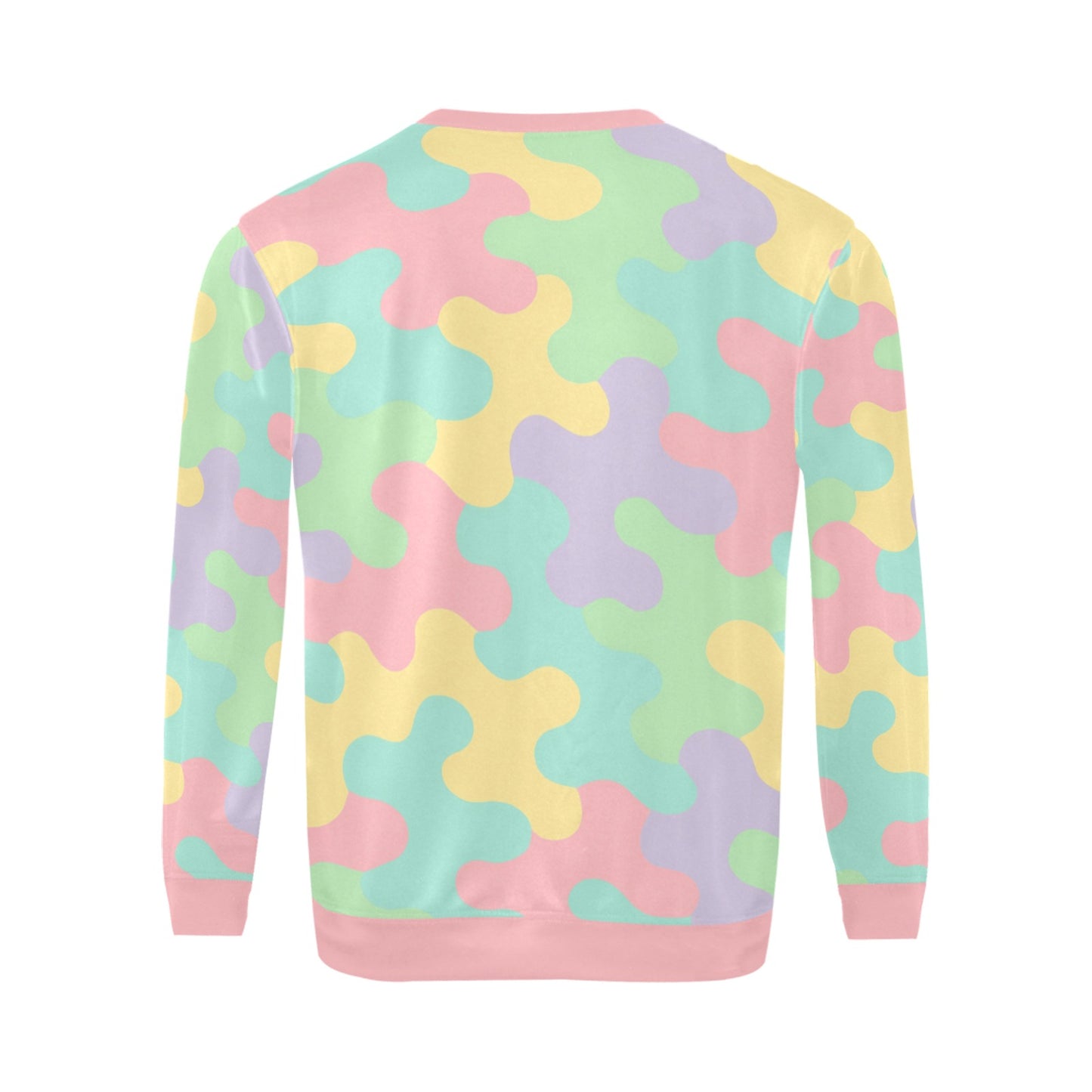 Harajuku Pastel Rainbow Camo Sweatshirt