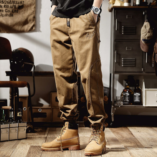 Harajuku Style Loose Straight Leg Casual Work Suit Pants