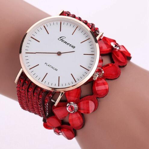 Crystal Diamond Women's Bracelet Watch - Harajuku Style