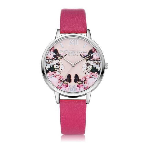 Flower Butterfly Ladies Bracelet Watch - Harajuku Style