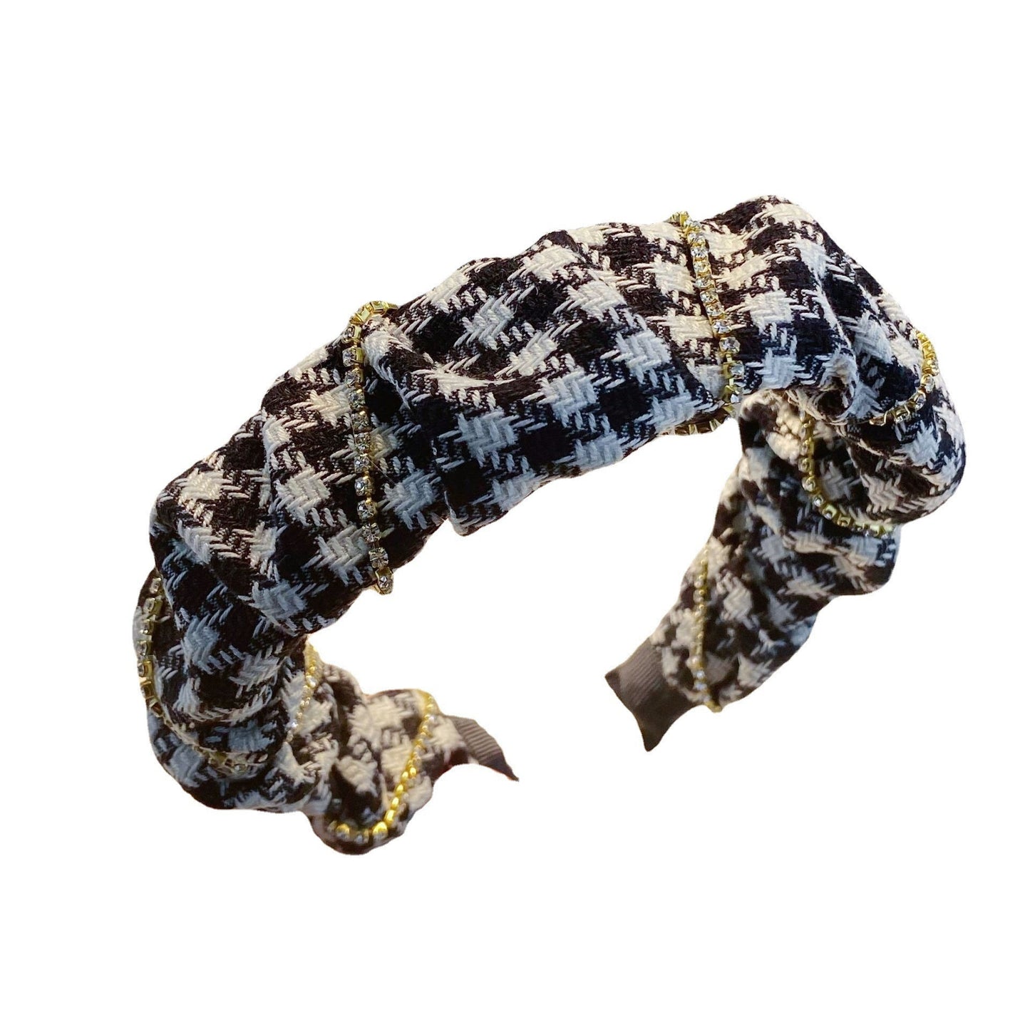 Thousand Birds Check Hair Band
