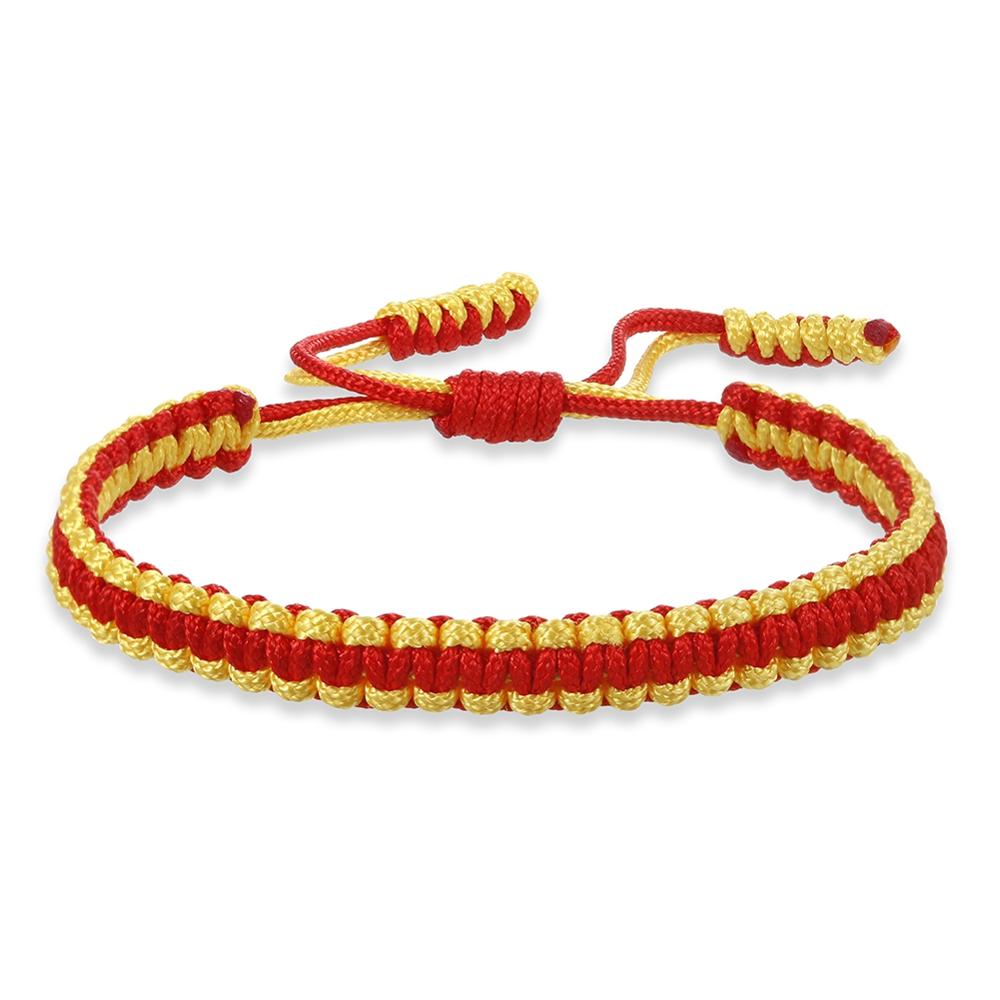 Ethnic Tibetan Buddha Amulet Bracelets - Handmade Multicolor