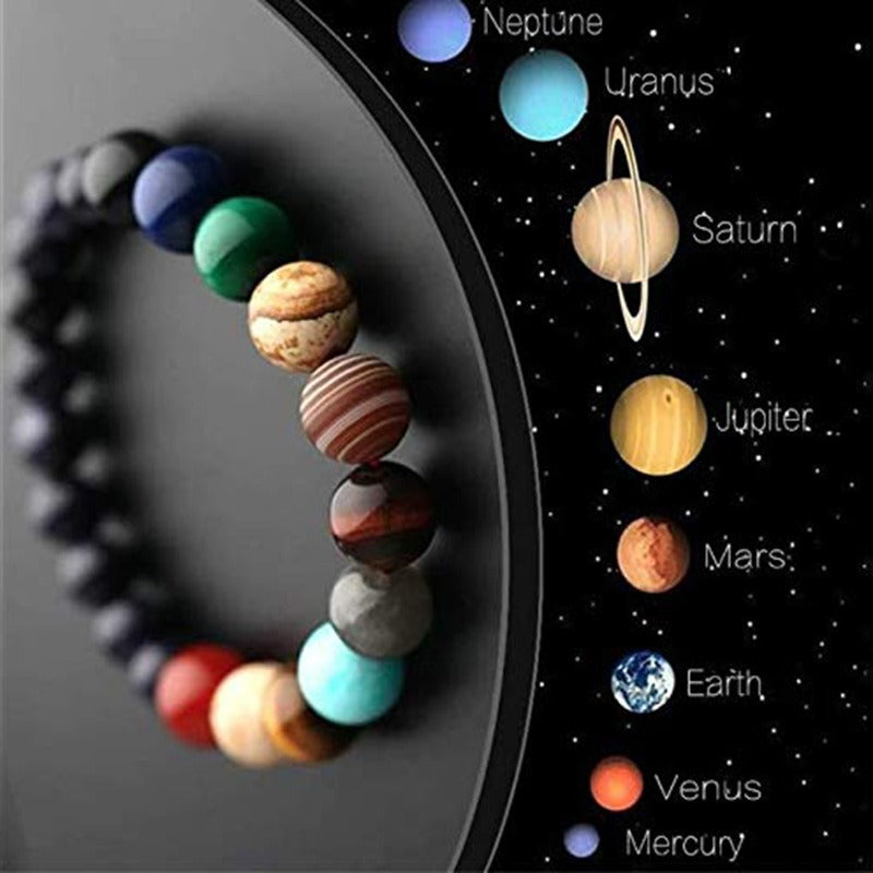 Galaxy Bracelet Set - Couples Universe Style