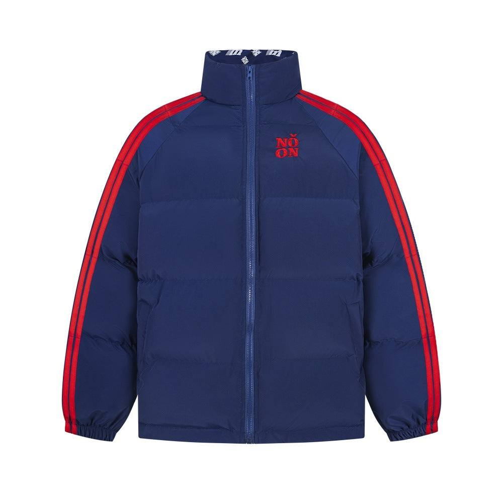 High Collar Cotton Bubble Coat