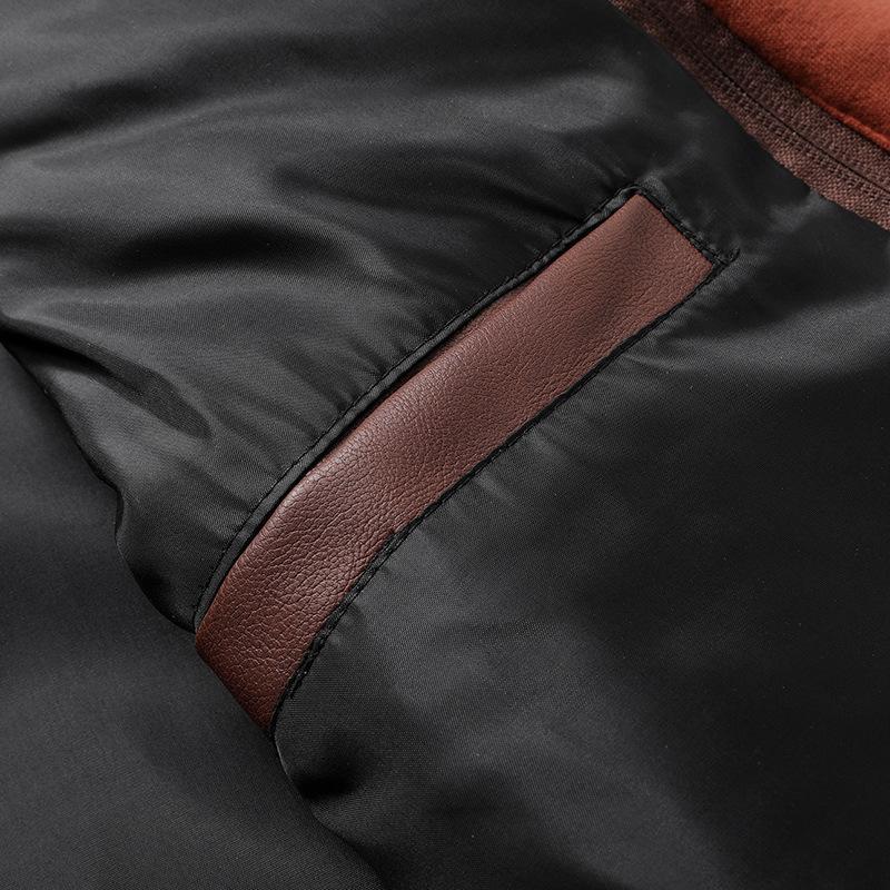 Men's Slim Fit Black PU Leather Jacket - Harajuku Style