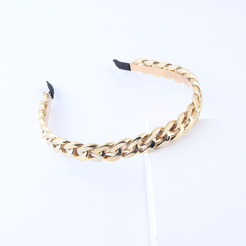 Bohemian Vintage Metal Chain Hairband