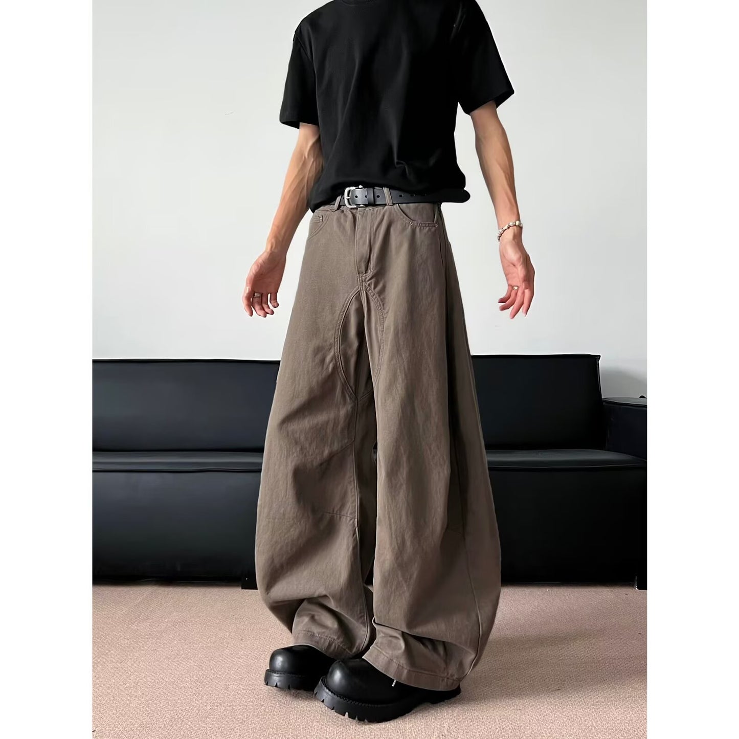 Harajuku-Inspired Loose Wide Leg Casual Pants