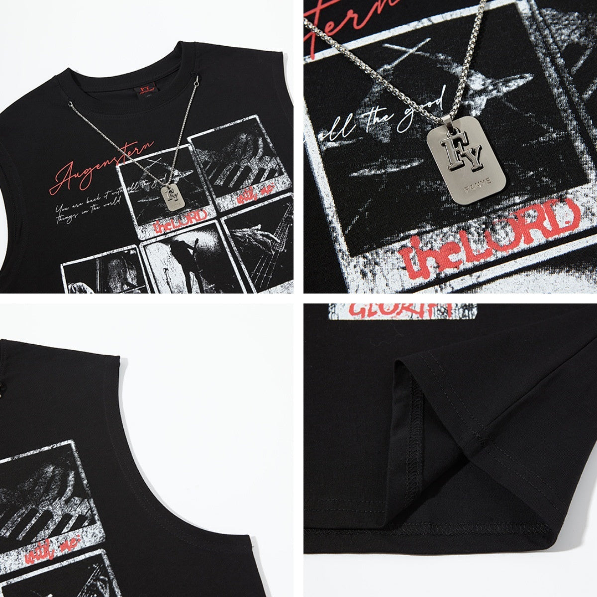 Street Style Graphic Tank Top for Men