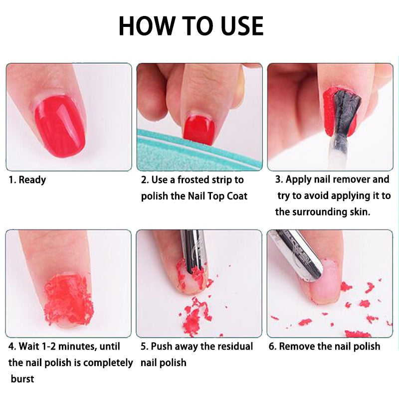 Burst Magic UV LED Gel Nail Polish Remover