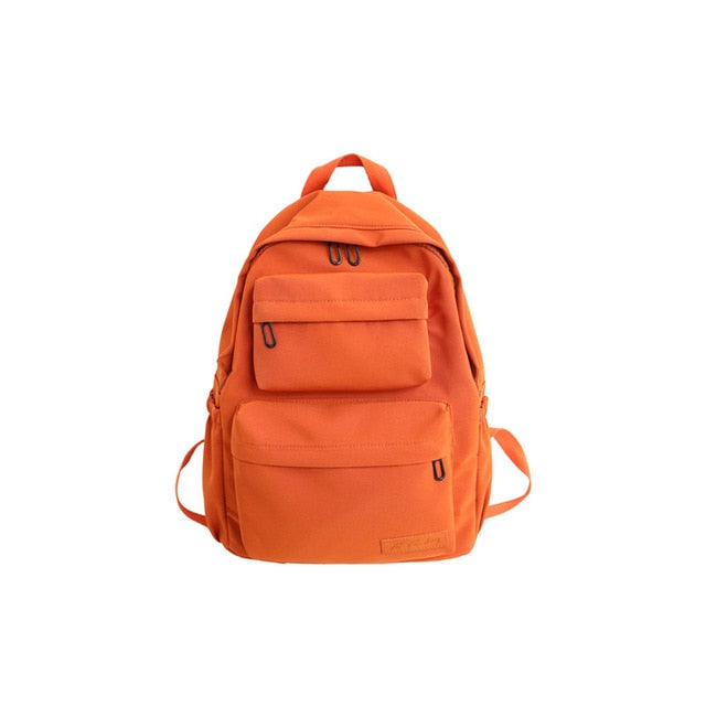 Waterproof Nylon Backpack for Women - Harajuku Style