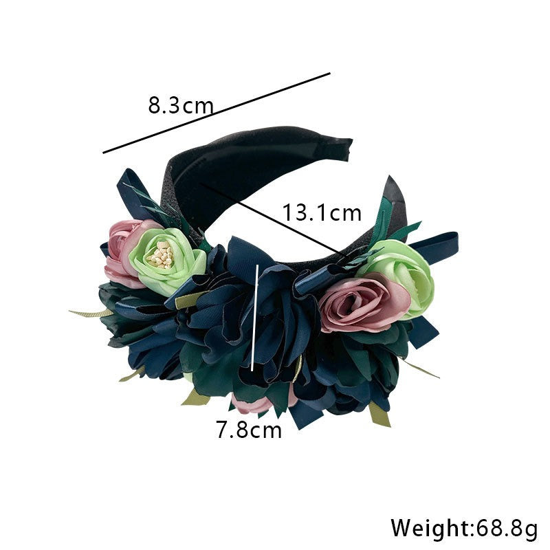 Handmade Fabric Headband Hair Clip