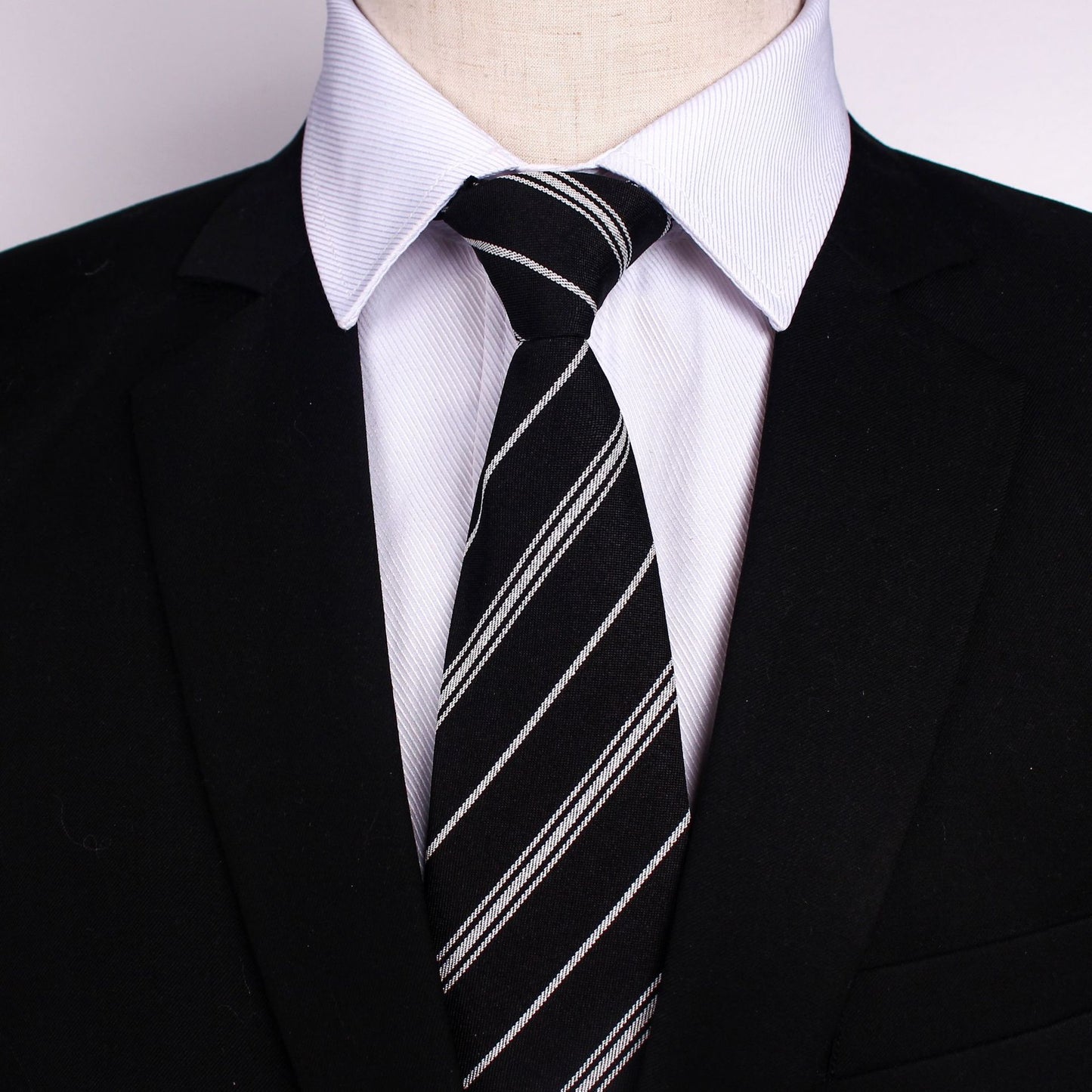 British Style School Uniform Striped Tie