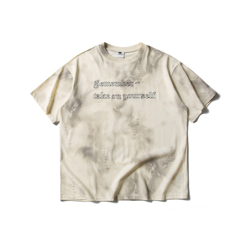 Men's Vintage Harajuku Letter Printed T-Shirt