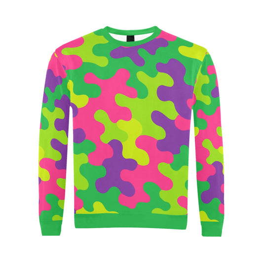 Harajuku Rainbow Camo Sweatshirt