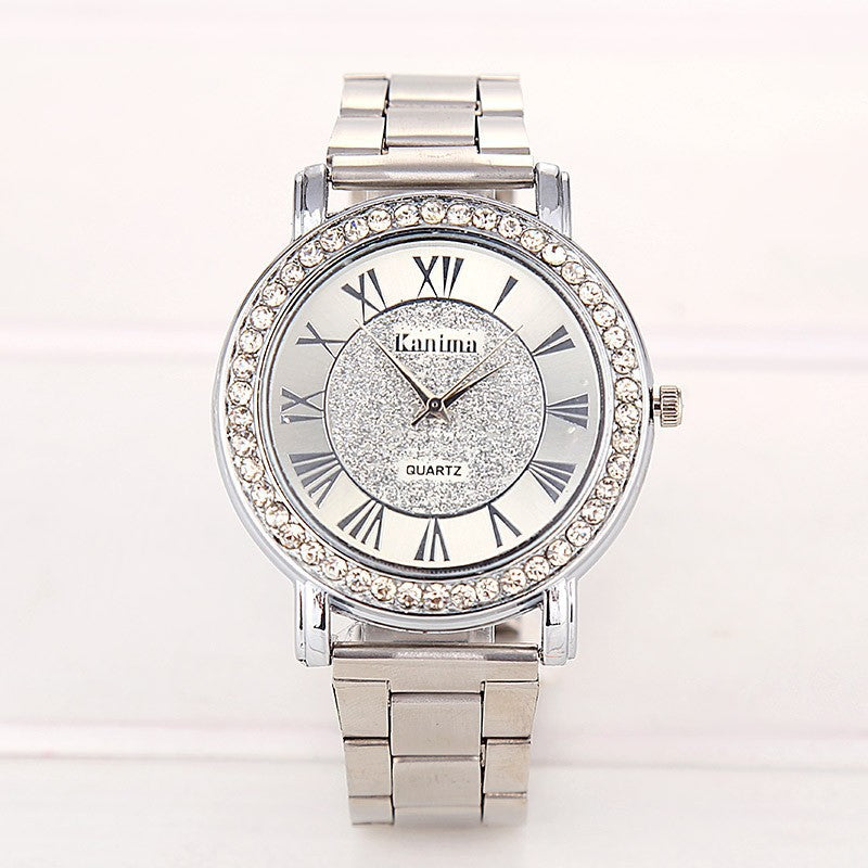 Luxury Silver Gold Watch for Women - Harajuku Style