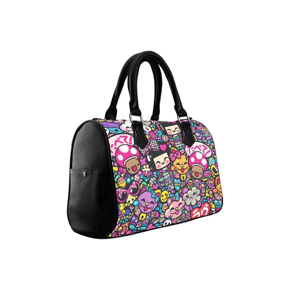 Harajuku Pop Parade Barrel Type Handbag