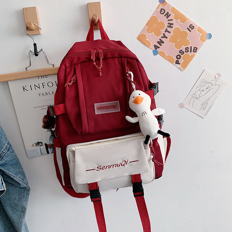 Playful Harajuku Style Junior High School Backpack