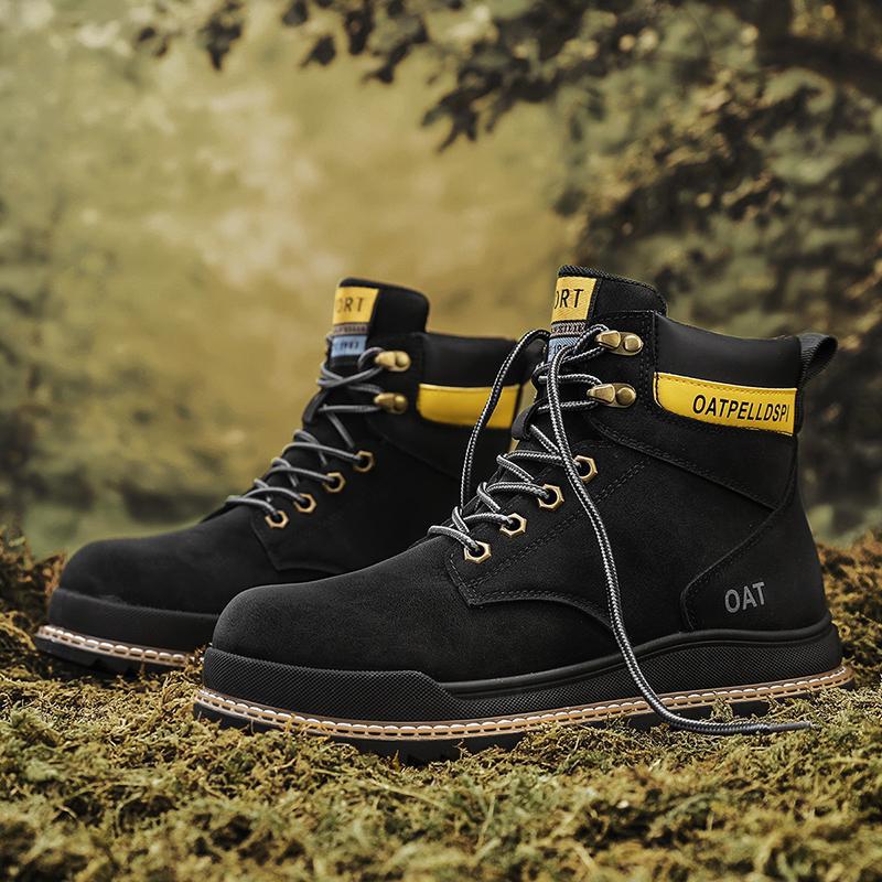 Retro Boots for Men - Casual High Top Workwear