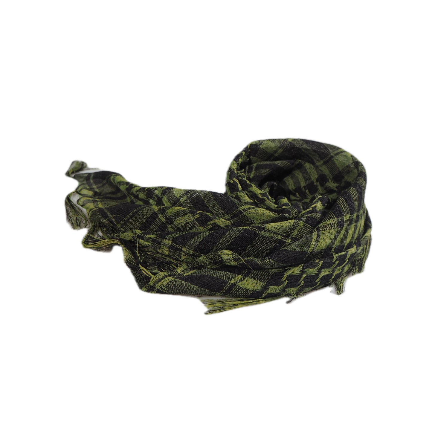 Harajuku Style Network Silk Thousand Bird Grid Scarf