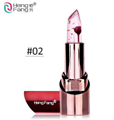 HengFang Gold Flower Lipstick - 3 Fruit Flavors