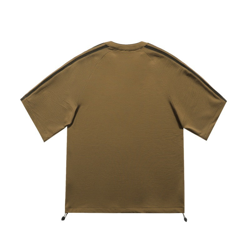 Harajuku Style Loose Fit Embroidered T-Shirt