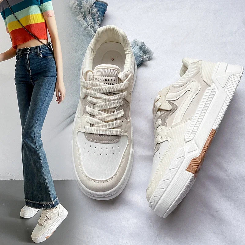 Harajuku Women’s Casual Breathable Platform Sneakers
