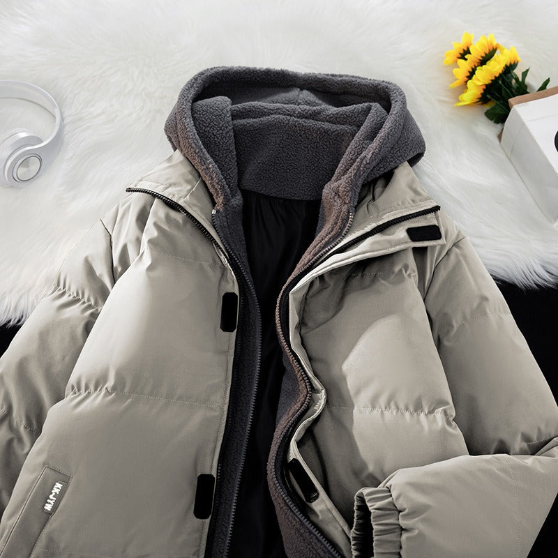 Harajuku Plus Size Hooded Winter Cotton Coat