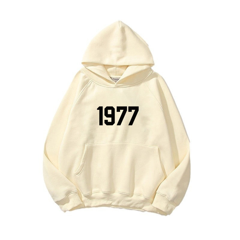 1977 Trendy Double Layer Hoodie - Harajuku Style